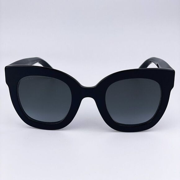 SALE! NEW Gucci  GG0208S 001 Black Gray Mirrored Gradient Square Women main image 10